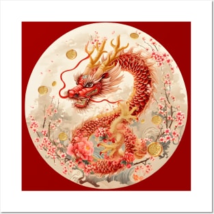 Dragon Festival: Lunar Celebration, Festive Art, and Asian Traditions Posters and Art